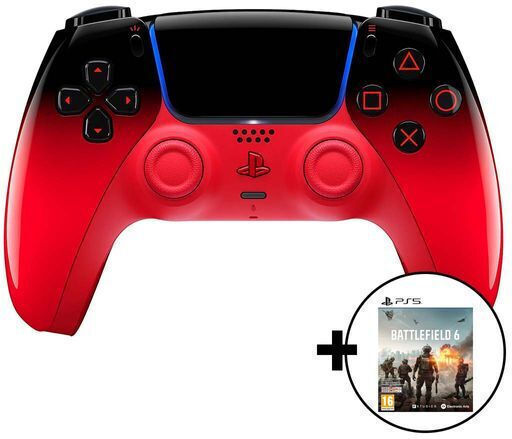 Sony DualSense Hyperpop + Battlefield 6 Gamepad Wireless pentru PS5 Roșu Techno