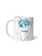 Rick And Morty Snuffles Cană Ceramică Albă 330ml Personalizată