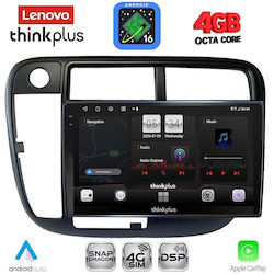 Lenovo Car Audio System for Honda Civic 1995-2001 with Bluetooth USB and GPS