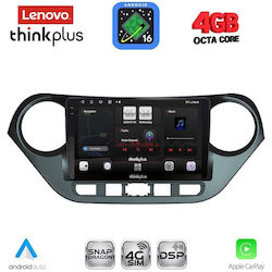 Lenovo Car Audio System for Hyundai i10 2014-2020 (Bluetooth/USB/WiFi/GPS/Apple CarPlay/Android Auto) with 9" Touch Screen