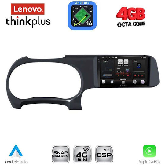 Lenovo Car Audio System for Hyundai i10 2020-2026 Bluetooth USB WiFi GPS Apple CarPlay Android Auto with 9" Touch Screen