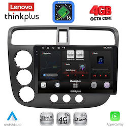 Lenovo Car Audio System for Honda Civic 2001-2006 (Bluetooth/USB/WiFi/GPS/Apple CarPlay/Android Auto) with 9" Touch Screen Lenovo Car Audio System for Honda Civic 2001-2006 (Bluetooth/USB/WiFi/GPS/Apple CarPlay/Android Auto) with 9" Touch Screen