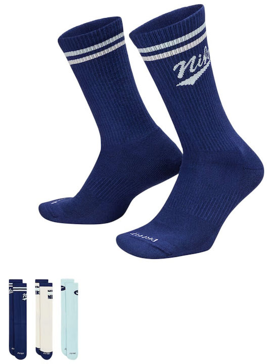Nike Everyday Plus Sportsocken Blau 3 Paare