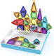 PicassoTiles Магнитна играчка за строене Nano Magnetic Tiles Travel Set