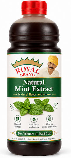 Extract De Mentă 15% 1 L Băuturi Cofetărie Royal Brand