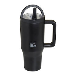 Ecolife Θερμός 900ml Rich Black Ecolife