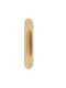 Zogometal 220 Goldene Türdrücker ohne Loch 34mm 220-10