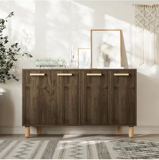 SteweHome Konsolentisch Holz Braun M120xB30xH73cm