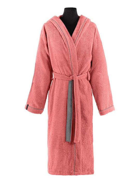 Guy Laroche Lässiges Damen-Bademantel mit Kapuz...