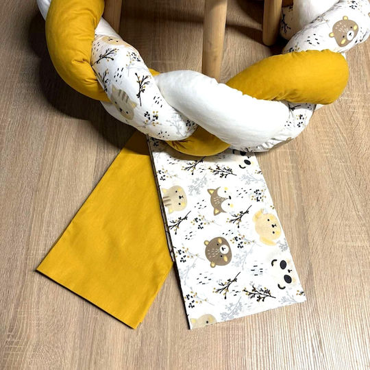 abo Подредба Детски Чаршафи За Количка Памучни Бели 70x120см 2 Бройки