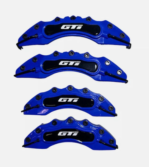 Plastik Bremsscheibenschutz Blau Logo Gti