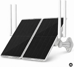 Extensor WiFi Solar de Exterior Acoperire 300 Metri Gamă Panou Solar Dual 30w Baterie 30000mah Bandă Dublă 2.4ghz 5ghz Ip Camere de Supraveghere Extensor WiFi Solar de Exterior Acoperire 300 Metri Gamă Panou Solar Dual 30w Baterie 30000mah Bandă Dublă 2.4ghz 5ghz Ip Camere de Supraveghere