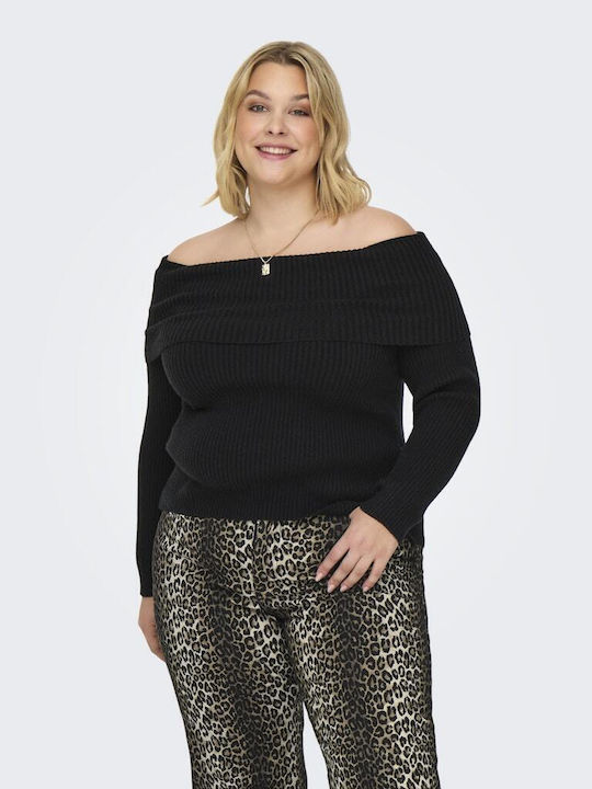 Women's Long Sleeve Black Sweater