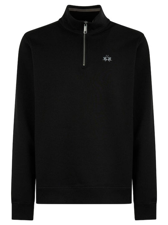 La Martina Black Sweatshirt