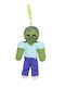 Ключодържател Zombie Minecraft Зелен Плюшен 15cm