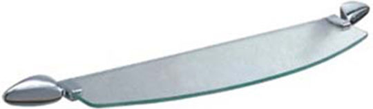 Wandmontiertes Badezimmerregal Glas