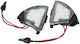 VW Eos Golf V VI Plus Jetta III Passat B5 B6 Sharan Skoda Superb Becuri Auto LED Oglindă Iluminare Set 2 Bucăți