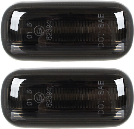 Audi A4 B7 04-08 Led Side Indicator Smoked Dynamic 2 Pcs Set