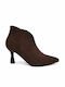 Suede Stiefeletten Damen Braune
