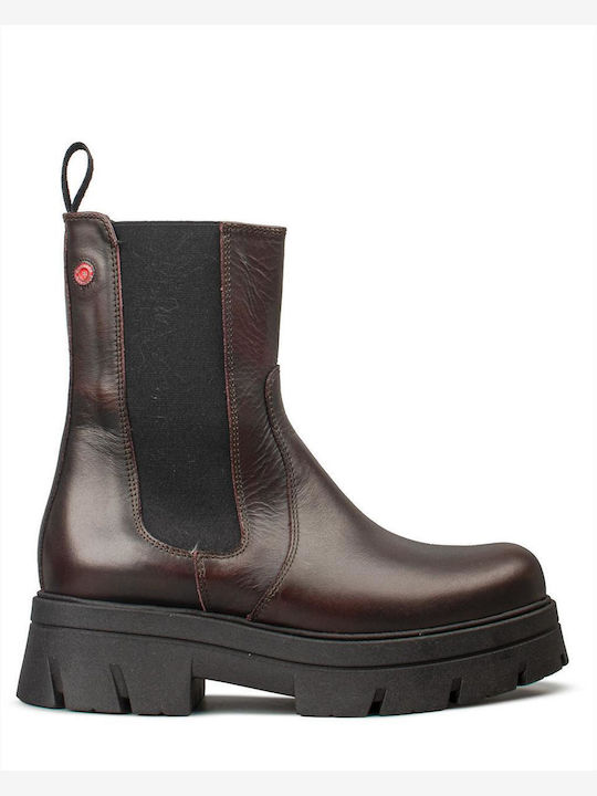 Robinson Robinson Damen Stiefeletten Burgundisch