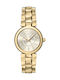 Armani Exchange Дамски часовник 34mm Кварцов със Златна Стоманена Браслет