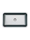 Fortinox Valley 28076 Ένθετος Νεροχύτης Inox Μ76xΠ46cm Ασημί
