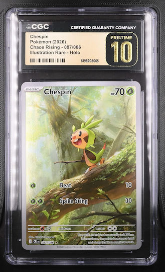Chespin Chaos Rising #087 Cgc Pristine 10