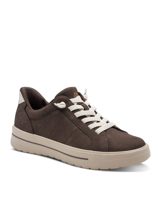 Jana Γυναικεία Ανατομικά Sneakers Καφέ