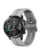 Gummi-Armband Grau 42mm