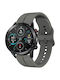 Gummi-Armband Grau 42mm