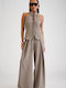 Women's Dark Beige Kit with Trousers