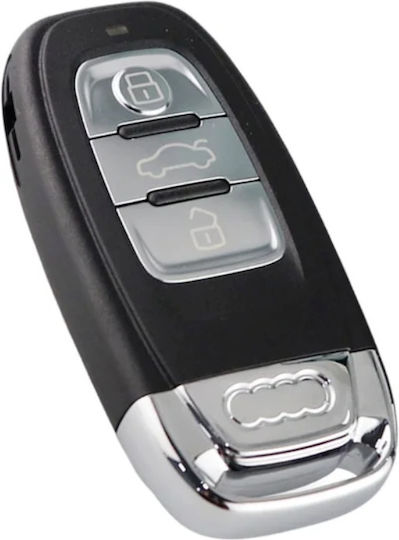 Carcasa Cheii Audi A3 A4 A5 A6 A8 Quattro Q5 Q7 A6 A8 3 Butoane Și Lamă Zkey-audi-05
