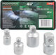 Rockforce Adapters Set 4 Pieces