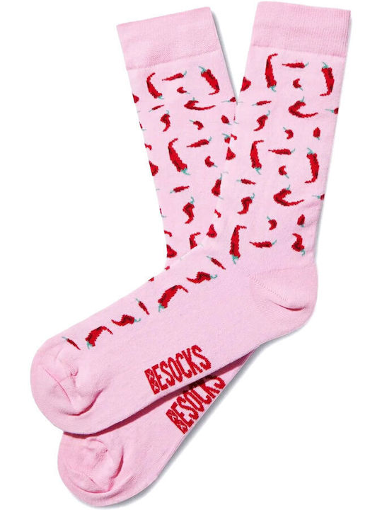 Besocks Κάλτσες με Σχέδια Ροζ Besocks Κάλτσες με Σχέδια Ροζ