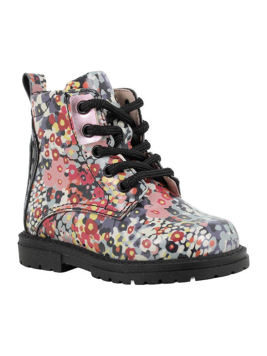 Anatomic Kids Ankle Boots with Zipper Multicolour
