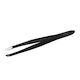 Curved Black Eyebrow Tweezer