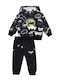 Kids Sweatpants Set Black