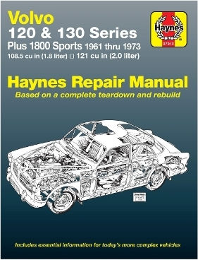 Volvo 120 130 Series And P1800 (61 73 Repair Manual Publishing