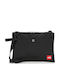 Herren Schulter / Crossbody Tasche Schwarz
