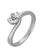 Brizzling Single Stone Ring