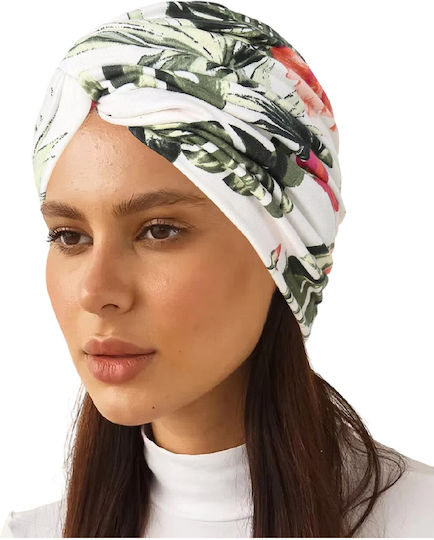 Elecool Damen Weiches Haar Stirnband Weiß Blumen
