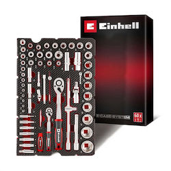 Einhell E-Case Табла за инструменти с 60 Инструмента