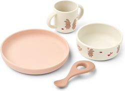 Liewood Set de hrană Vivi din silicon 4 buc