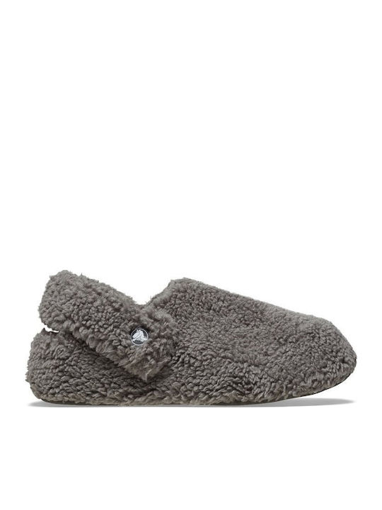 Crocs Klassische Cozzzy Damen Hausschuhe Graue