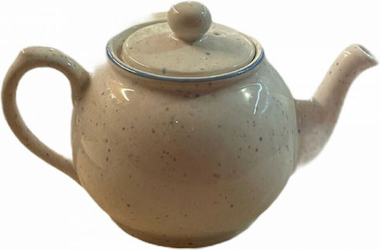 Lampiris Interiors Porcelain Teapot Beige