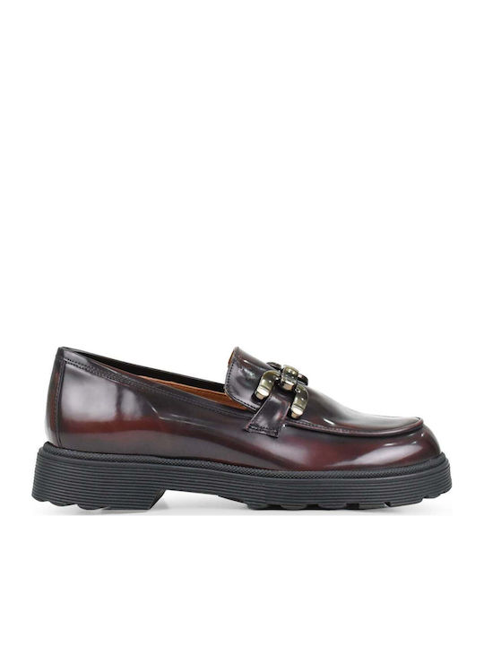 Women's Loafers In Brown Color