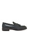 Δερμάτινα Ανδρικά Loafers σε Μαύρο Χρώμα