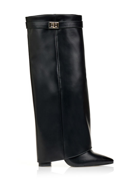 Women's Boots with High Heel Black