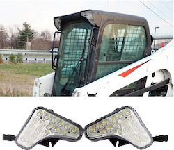 Osram LED Комплект Фарове LED Халогени 188mm 174mm 150mm 90W Подходящ За Bobcat Мини Багер