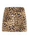 Mini Skirt Dark Camel